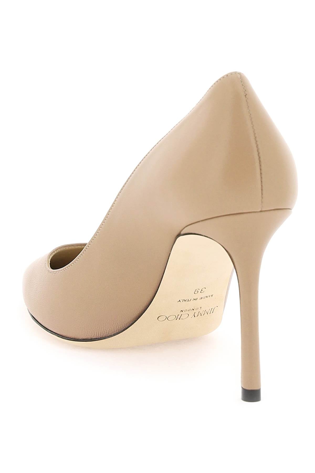 Jimmy choo romy 85 nappa leather pumps