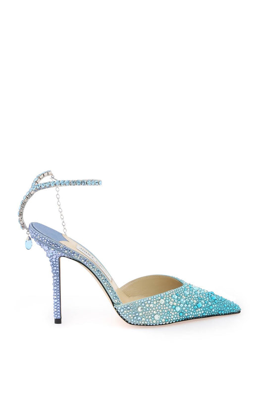 Jimmy choo crystals 'saeda 100' pumps