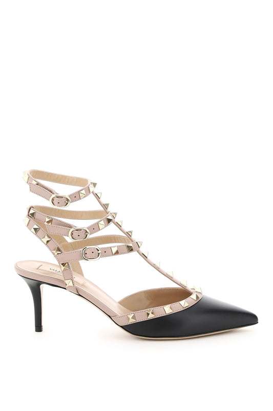 Valentino garavani rockstud slingback pumps