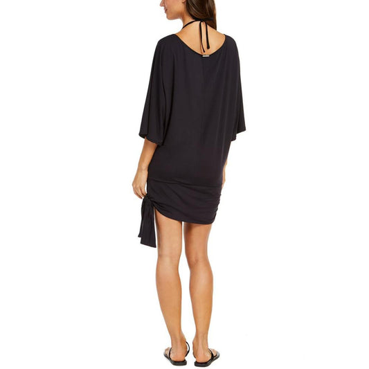 Side-Tie Swim Cover-Up