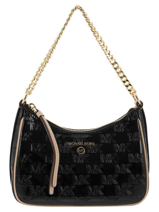 Michael Kors Logo Printed Zipped Small Shoulder Bag