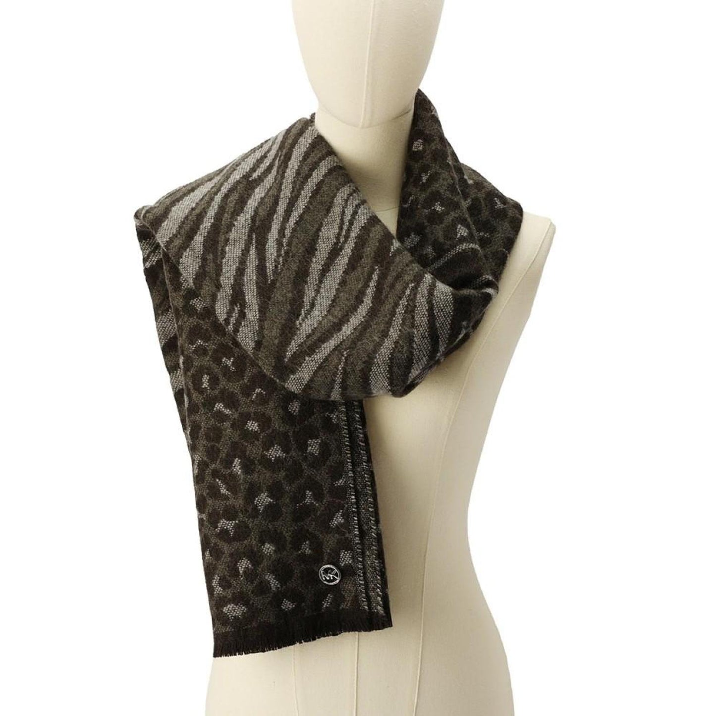 Women's Animal-Print Jacquard Scarf