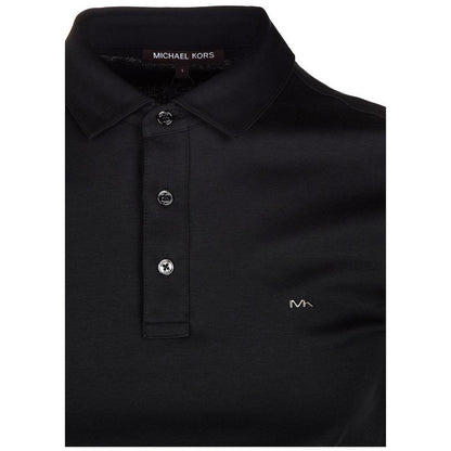 Michael Kors Logo Embroidered Polo Shirt