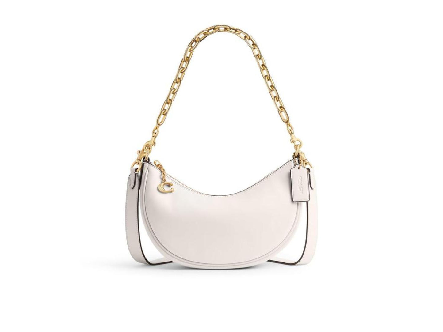 Glovetanned Leather Mira Shoulder Bag with Chain