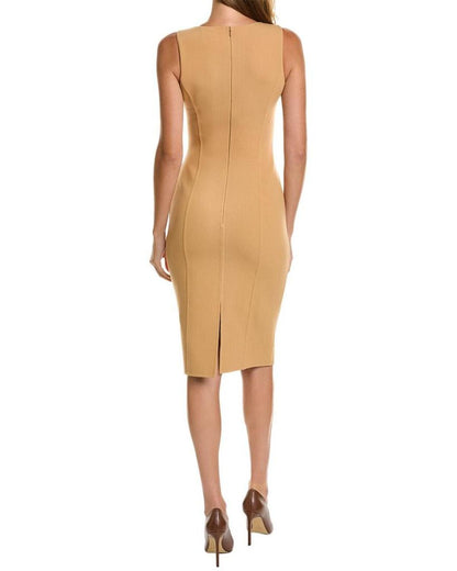 Michael Kors Collection Wool Sheath Dress