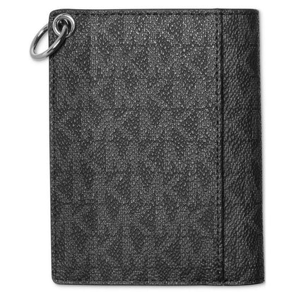 Men's Zip Billfold Logo Wallet & Chain