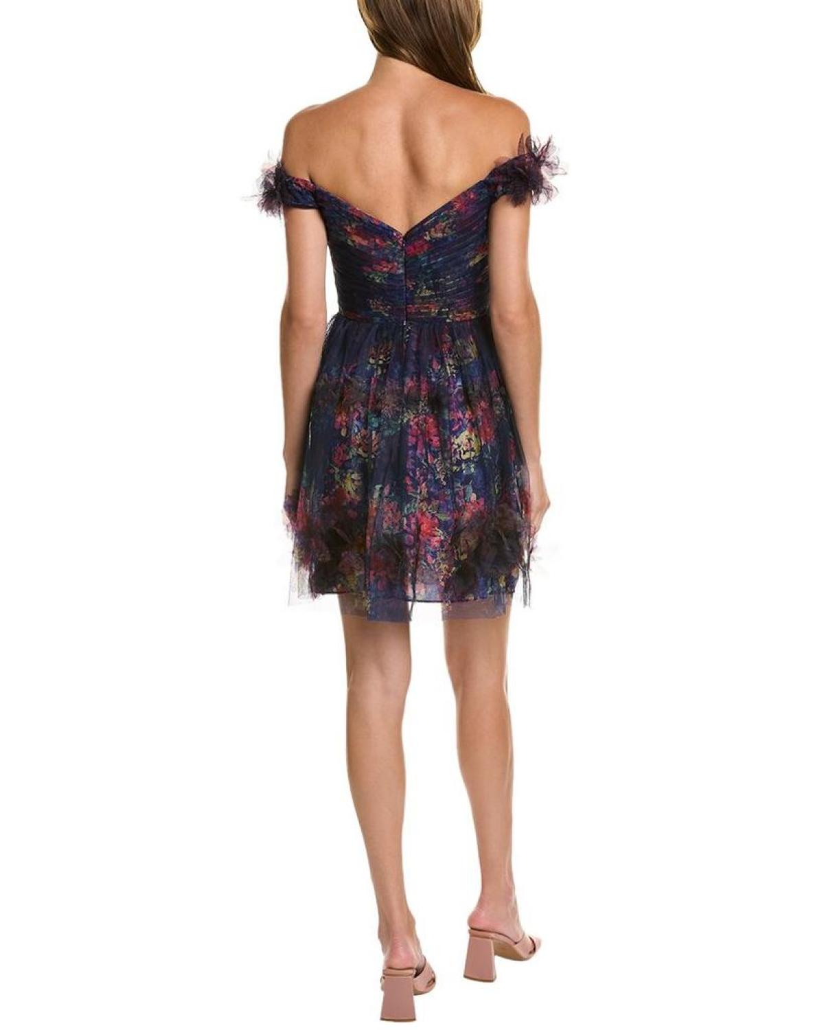 Marchesa Notte Lace Dress