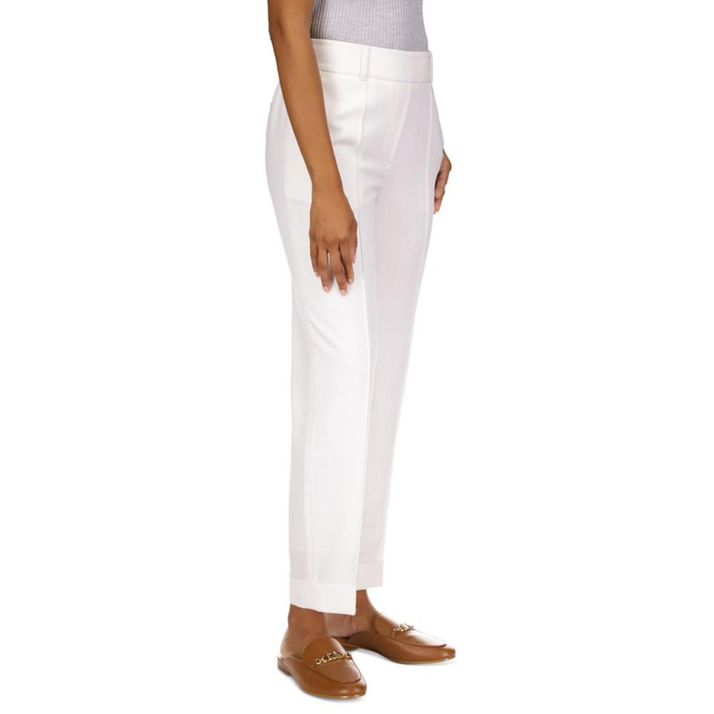 Petite High-Rise Pull-On Pants