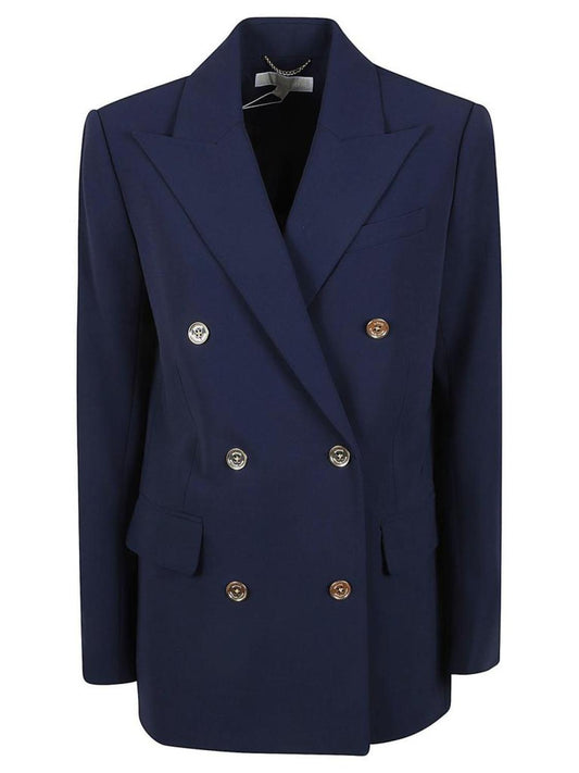 Michael Michael Kors Double-Breasted Long-Sleeved Blazer