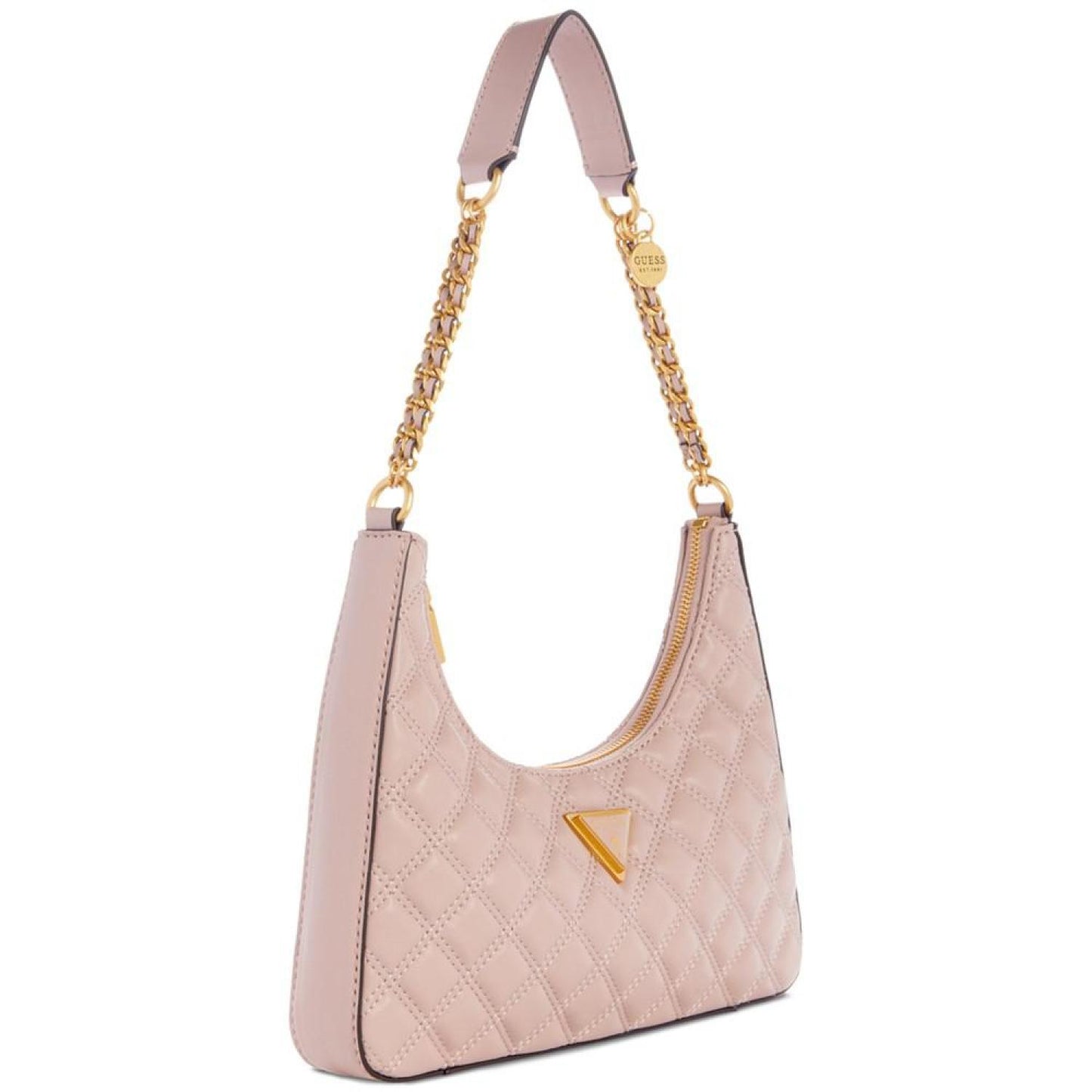 Giully Quilted Small Top Zip Shoulder Bag