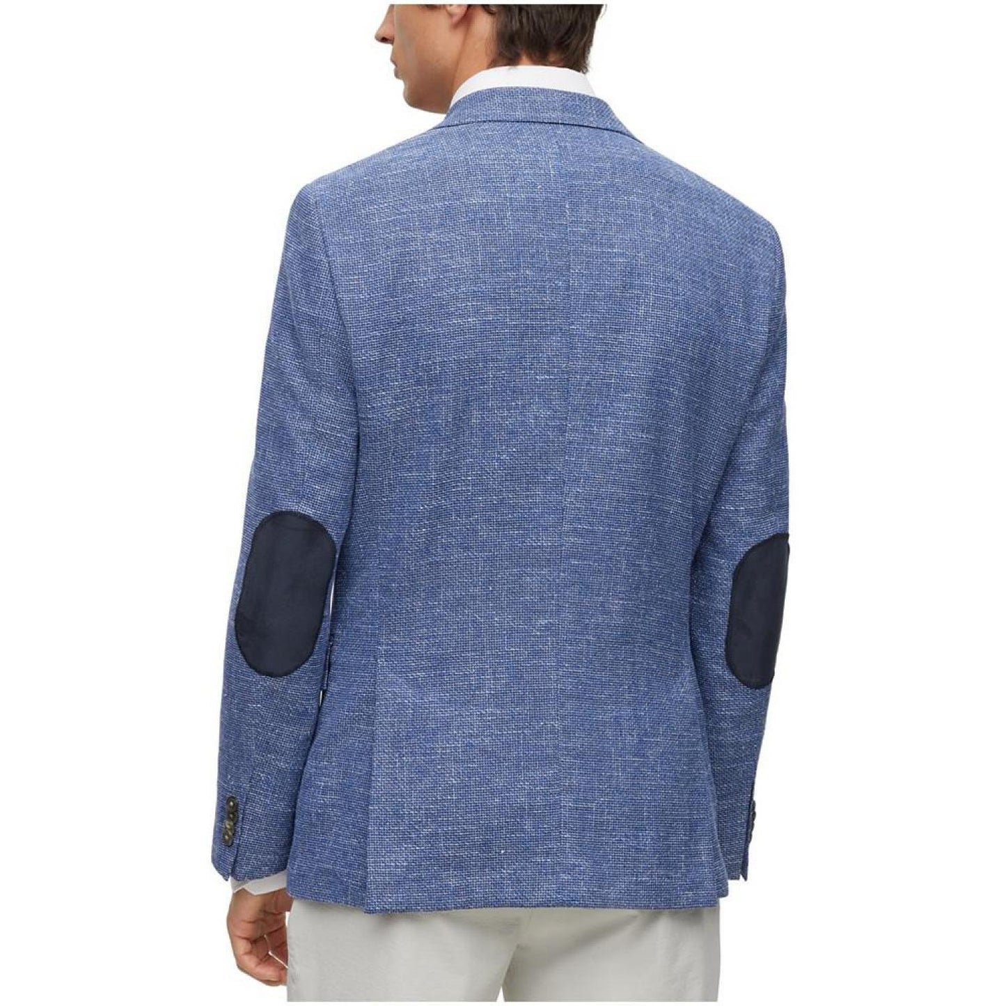 Men's Micro-Patterned Slim-Fit Jacket