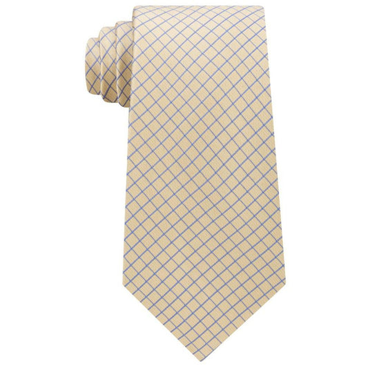 Men's Mini Grid Silk Tie