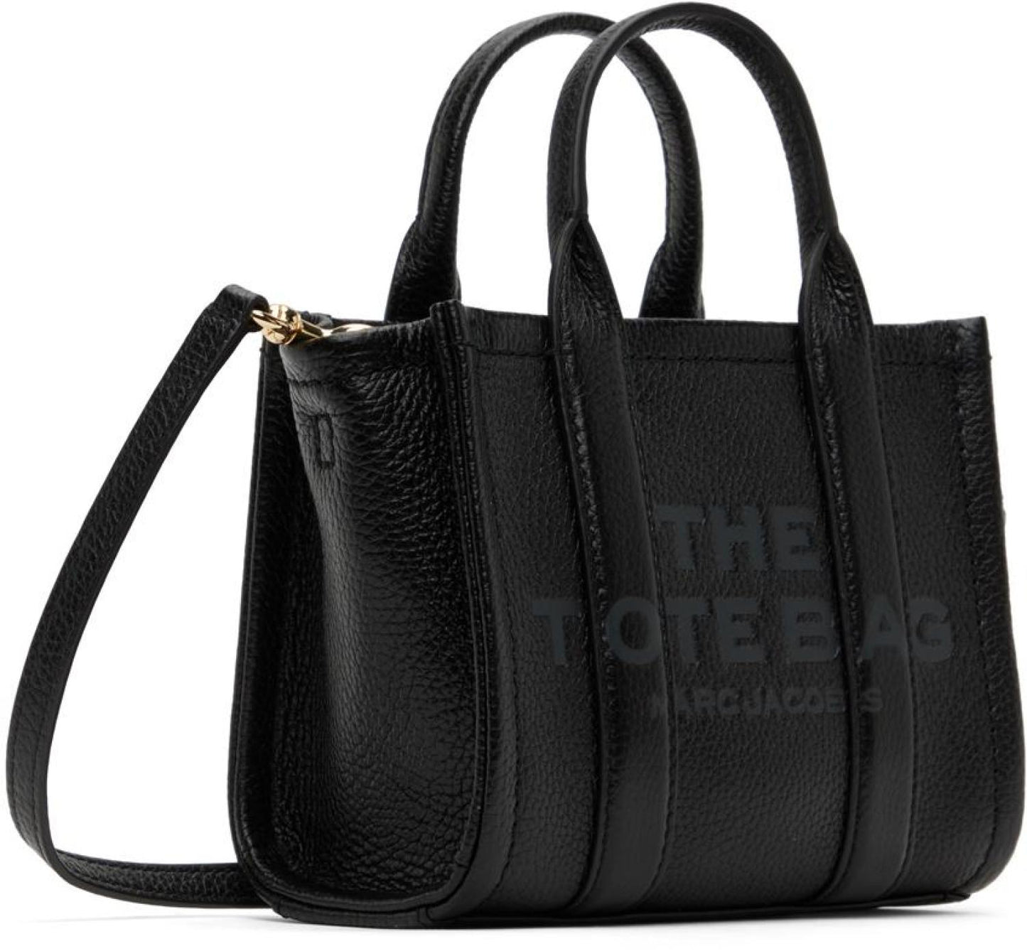 Black 'The Leather Mini' Tote