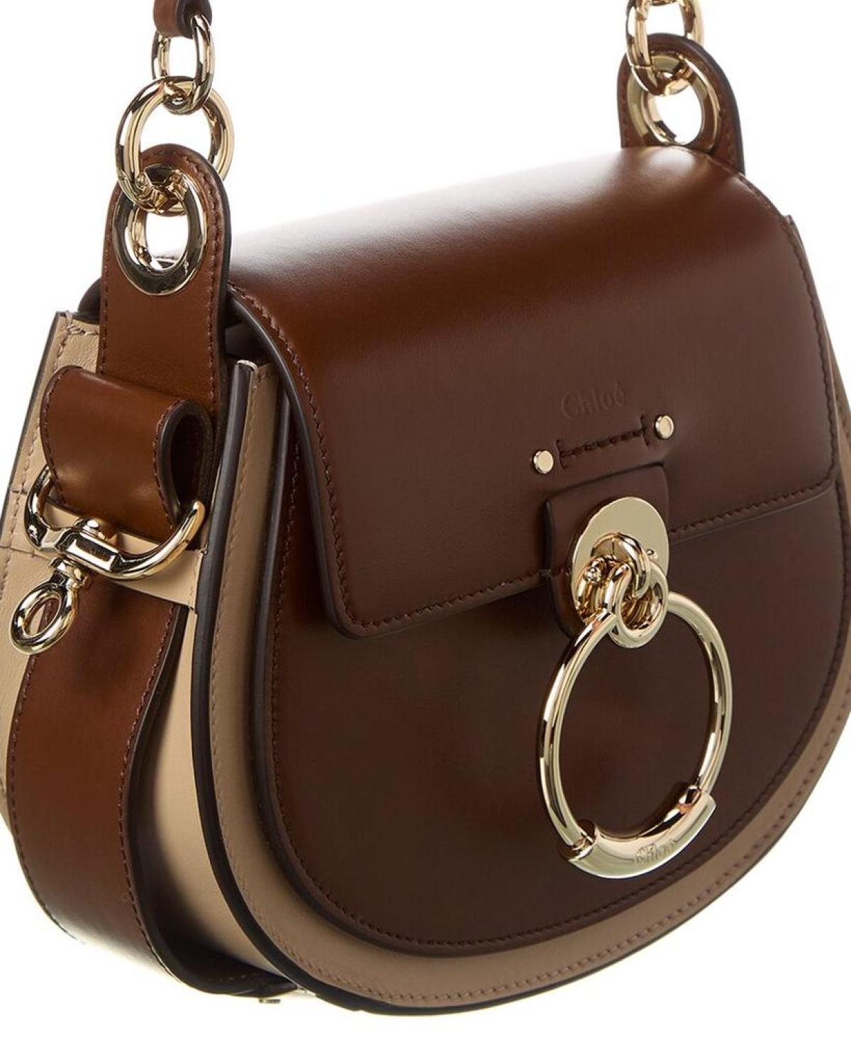 Chloé Tess Small Leather Shoulder Bag