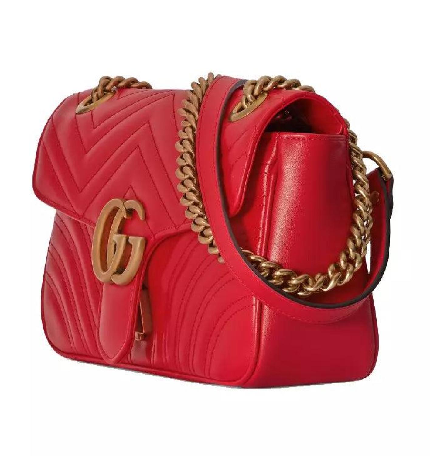 Gucci  Leather Di Calfskin Crossbody Women's Bag