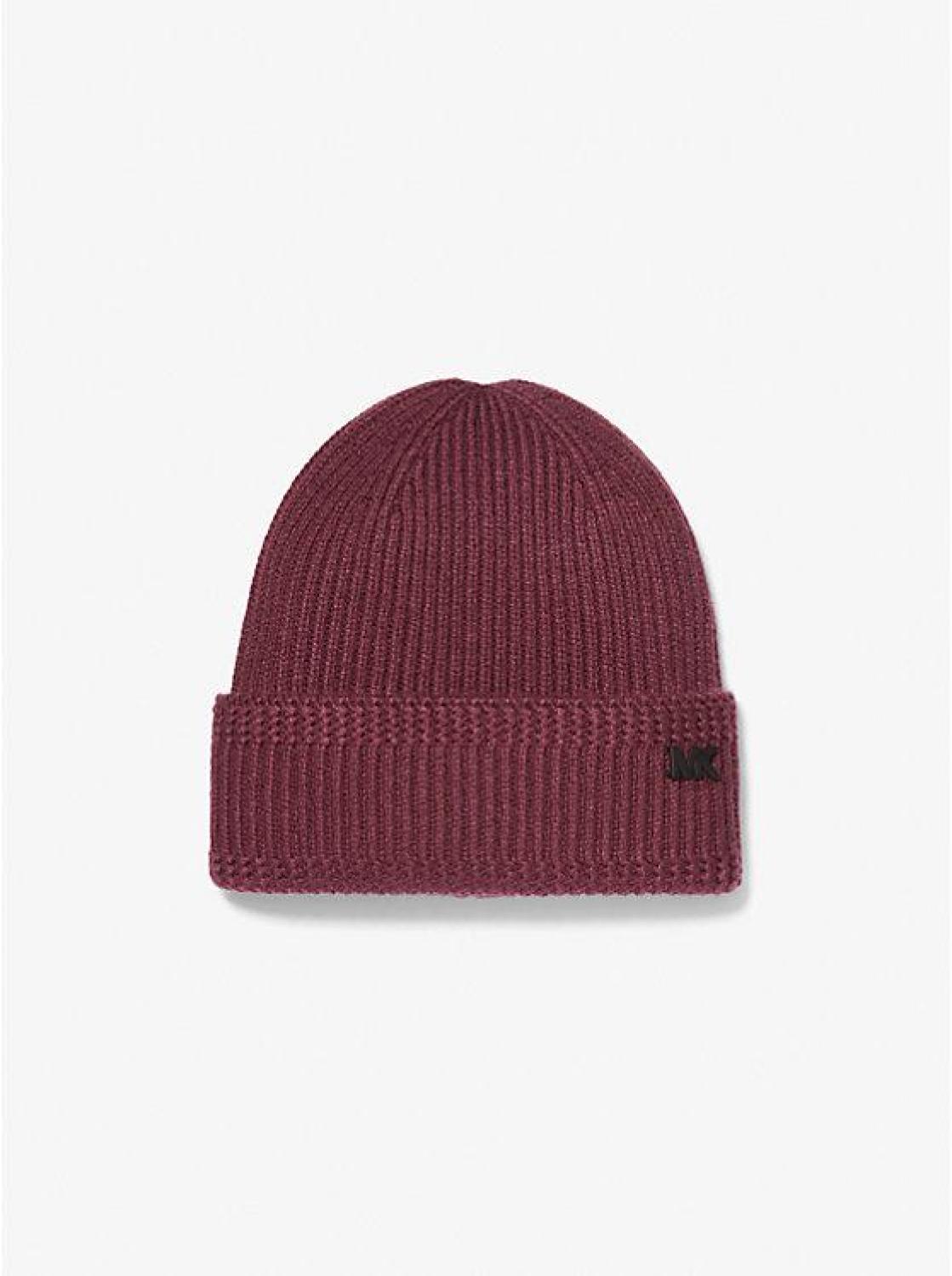 Ribbed Knit Beanie Hat