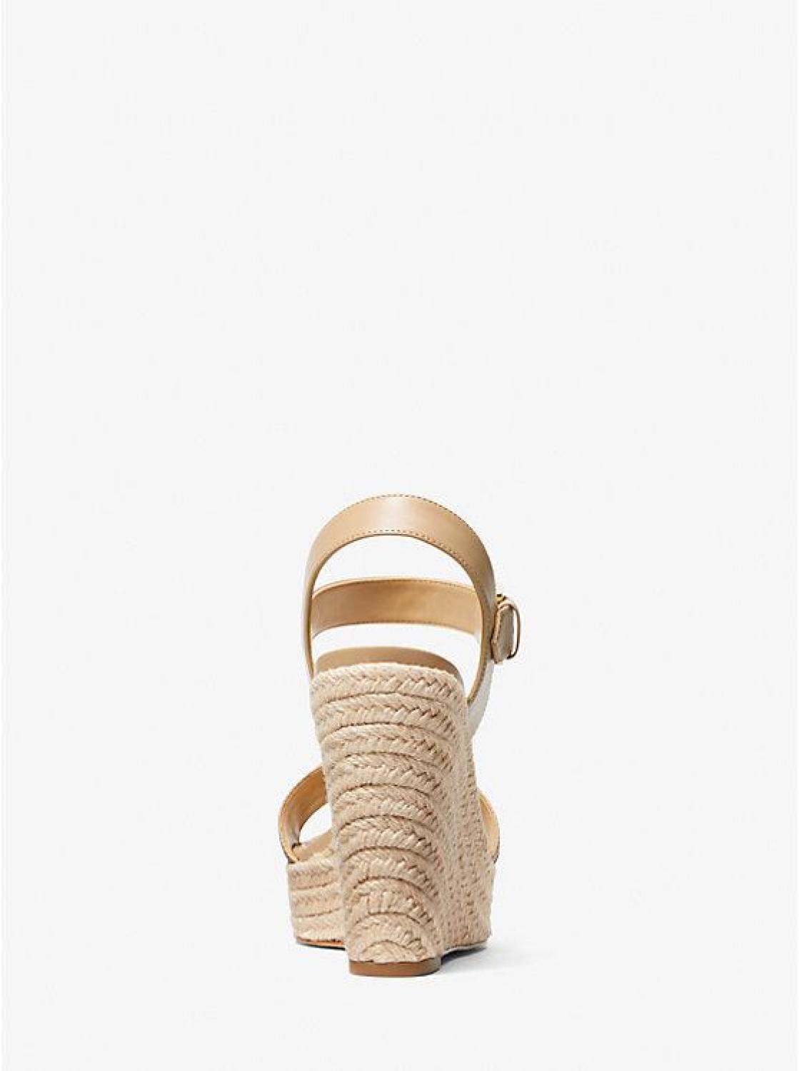 Rory Logo Trim Wedge Sandal