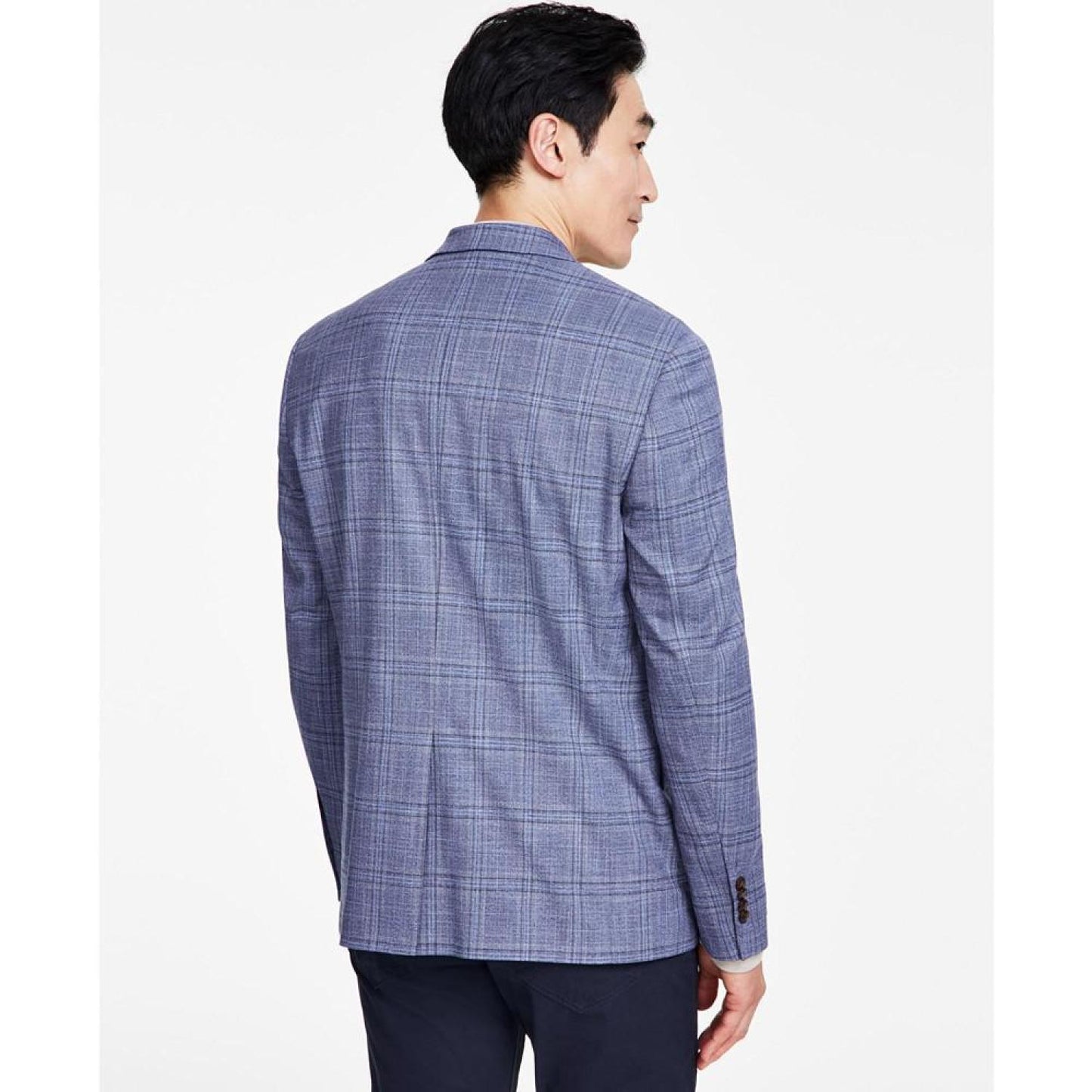 Men's Classic-Fit Plaid Sport Coat