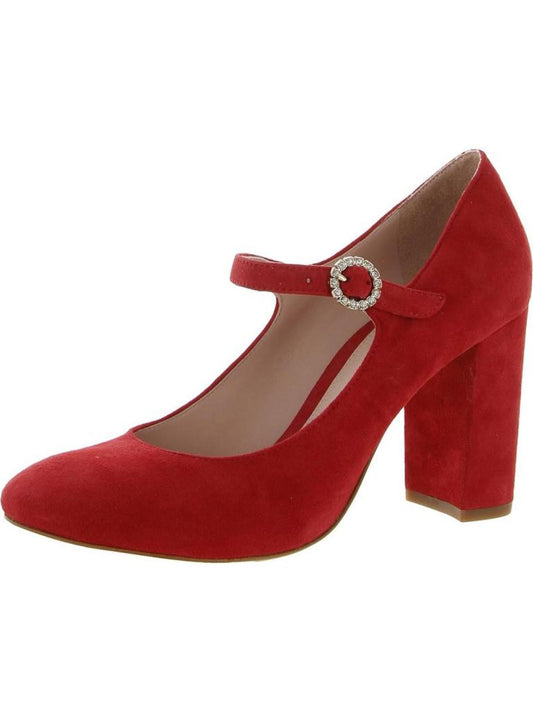 Marlene Womens Suede Mary Jane Pumps