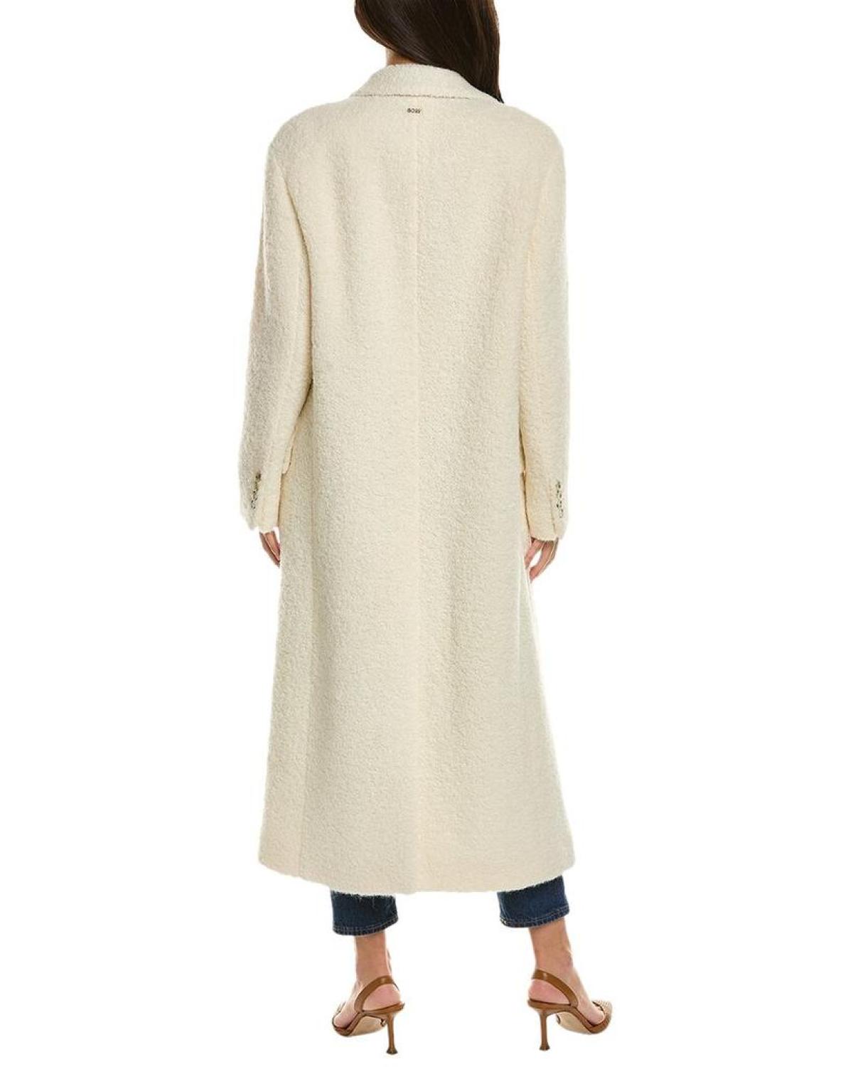 BOSS Hugo Boss Wool & Alpaca-Blend Coat