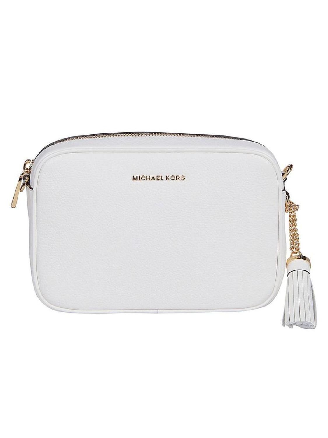 Michael Michael Kors Logo Plaque Zipped Medium Crossbody Bag