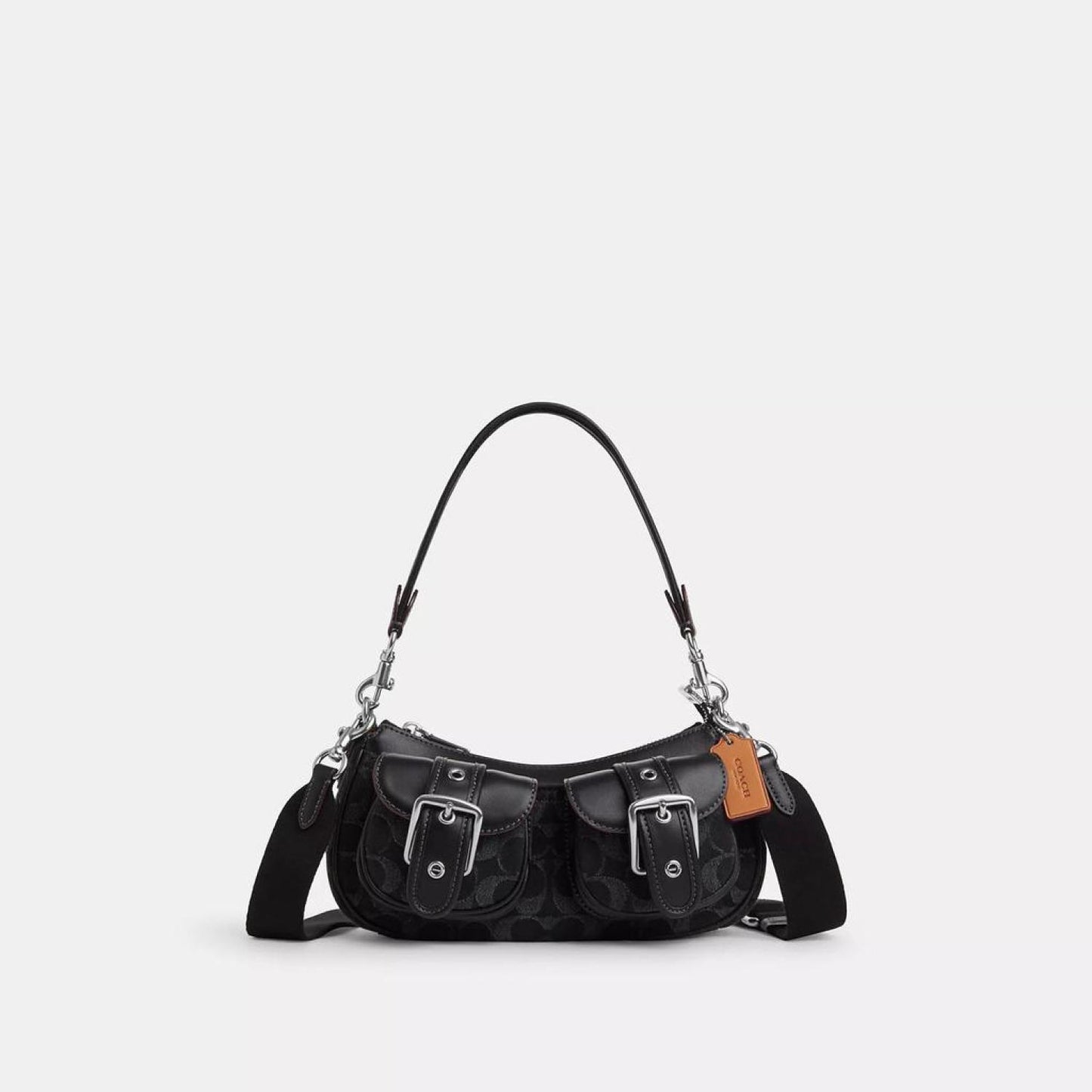 Coach Outlet Ashton Baguette In Signature Denim