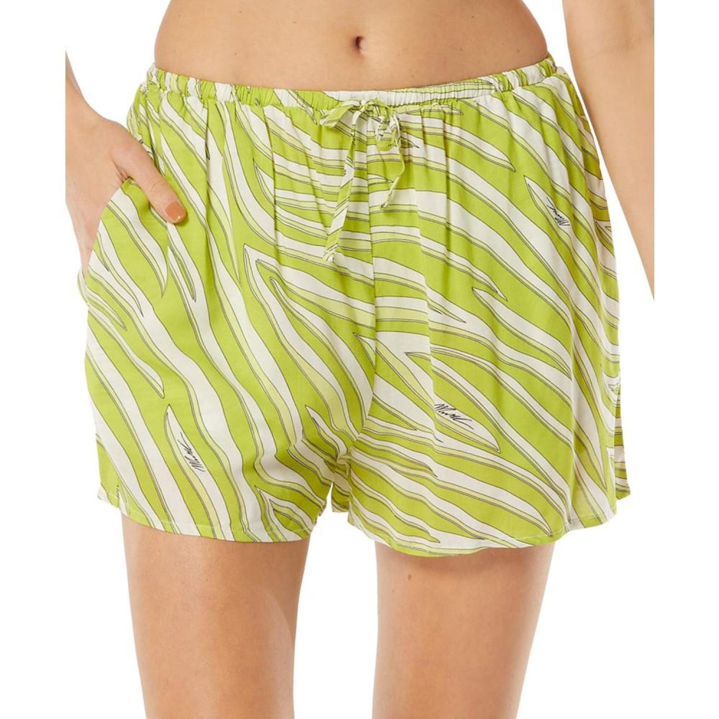 Women's Printed Shorts Swim Cover-Up