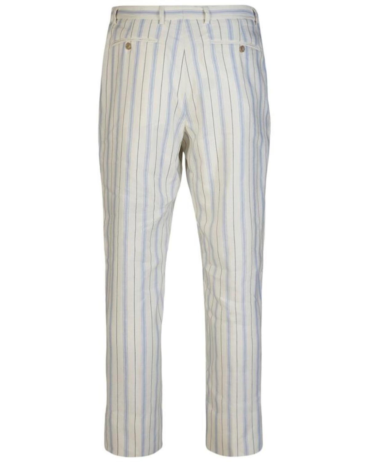 Gucci Fo Silk & Linen-Blend Pant