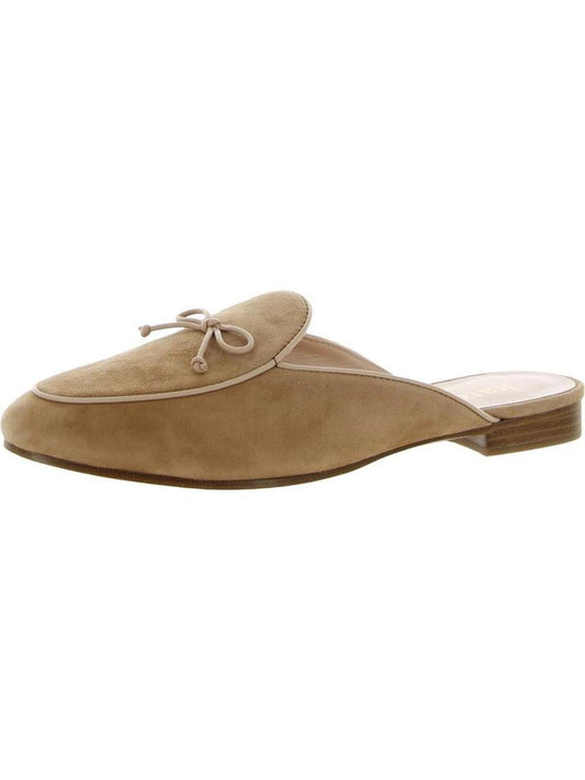 Devi Womens Suede Slip-On Mules