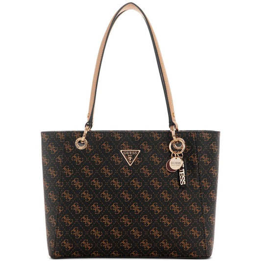 Noelle 4-G Logo Basique Double Compartment Tote