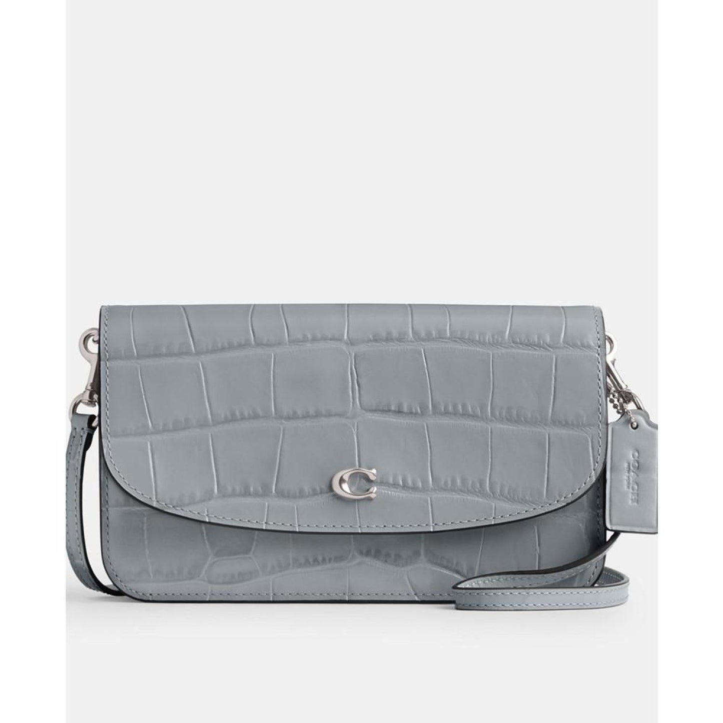 Embossed Croc Hayden Crossbody