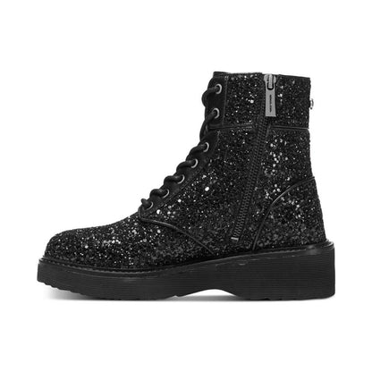 Women's Aniya Side-Zip Embellished Combat Booties