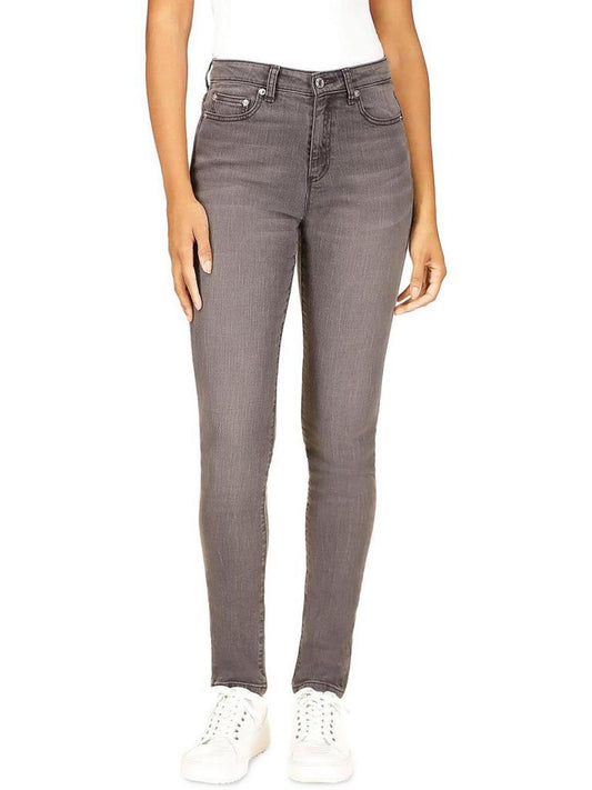 Womens High Rise Stretch Skinny Jeans