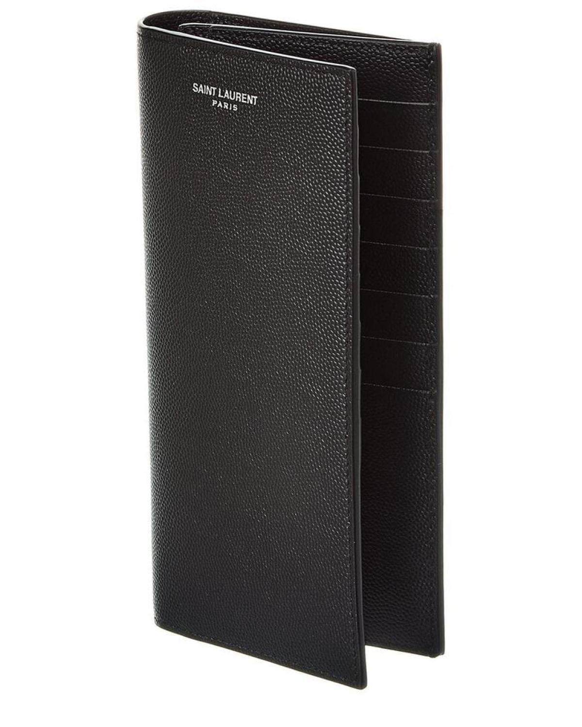 Saint Laurent Leather Continental Wallet