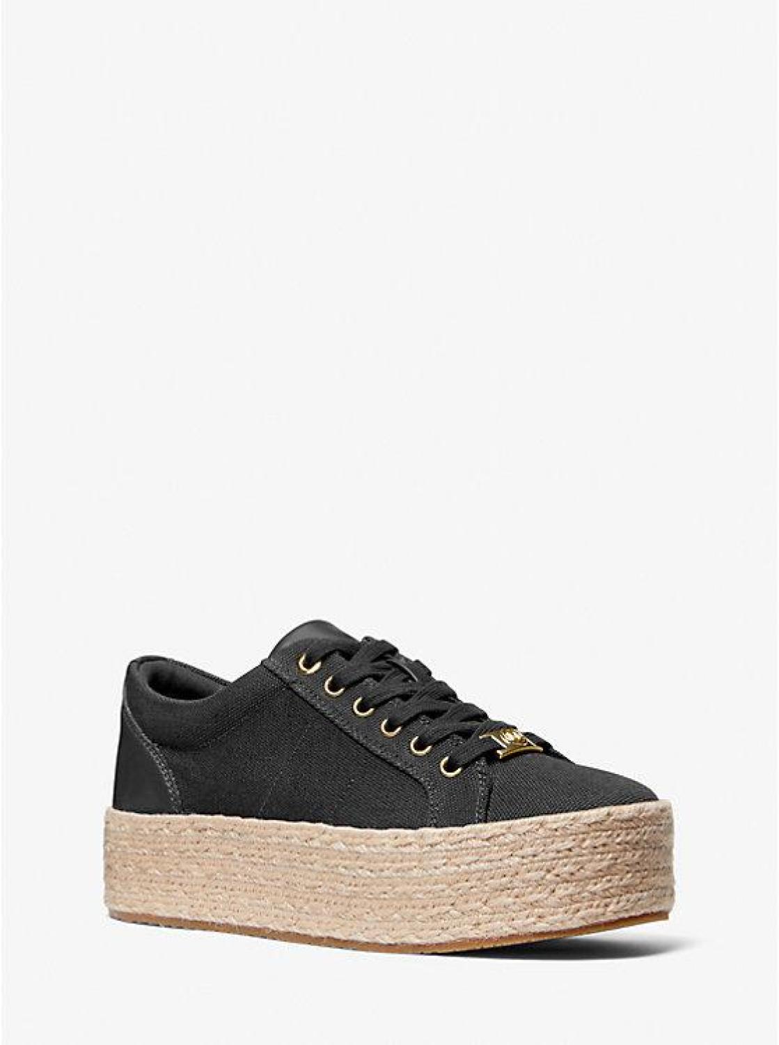 Libby Cotton Canvas Platform Sneaker