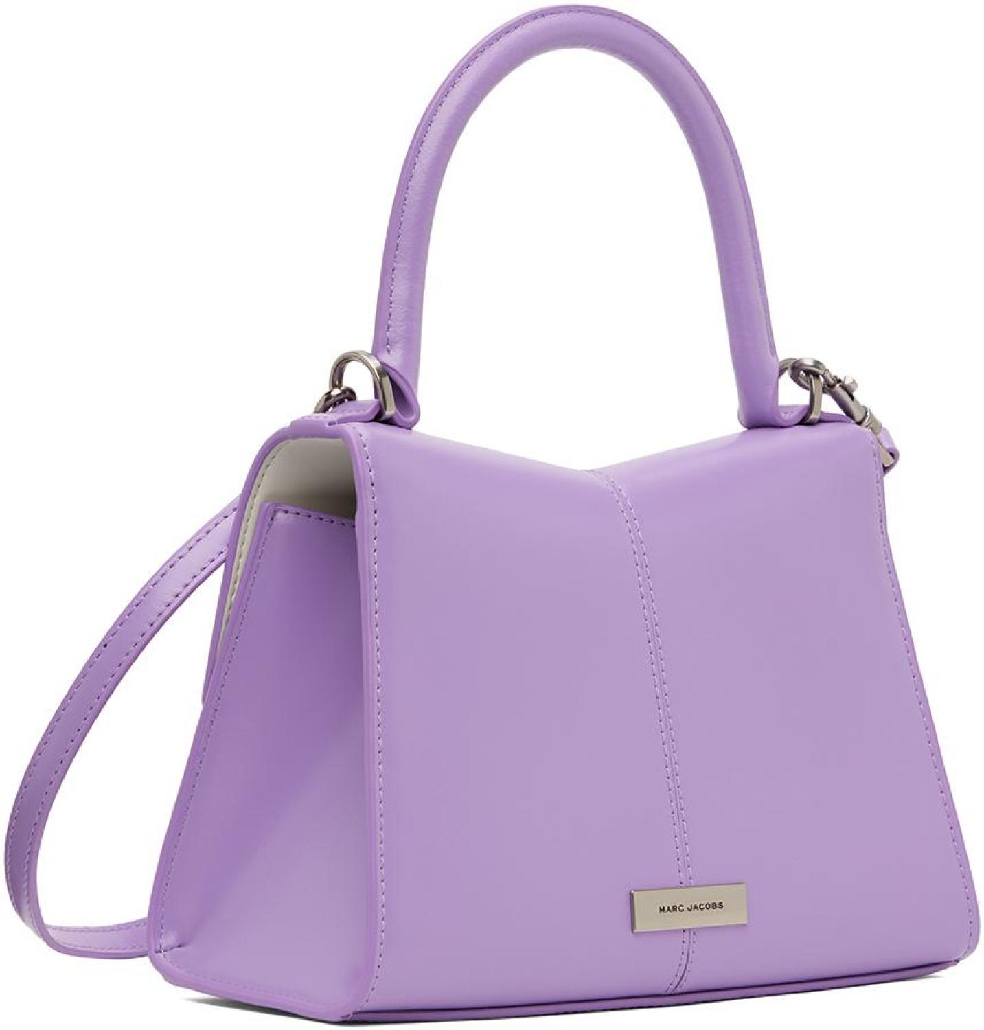 Purple 'The St. Marc' Bag