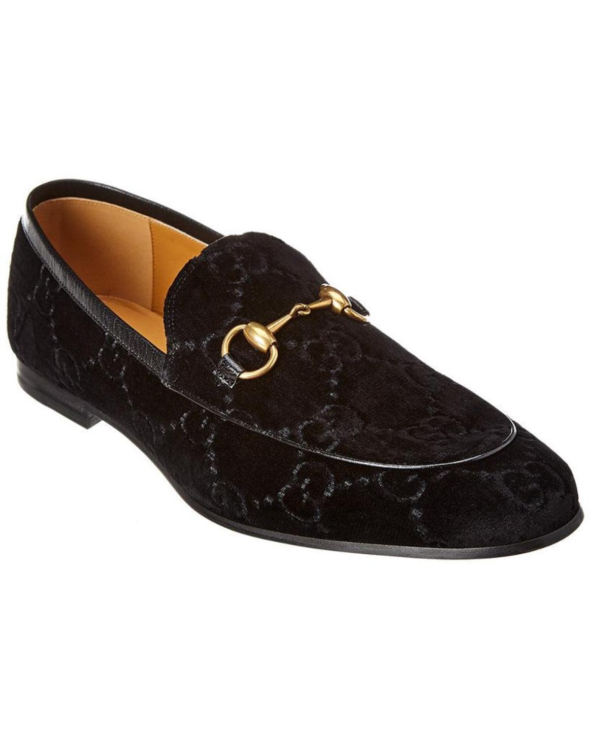 Gucci Jordaan Velvet Loafer