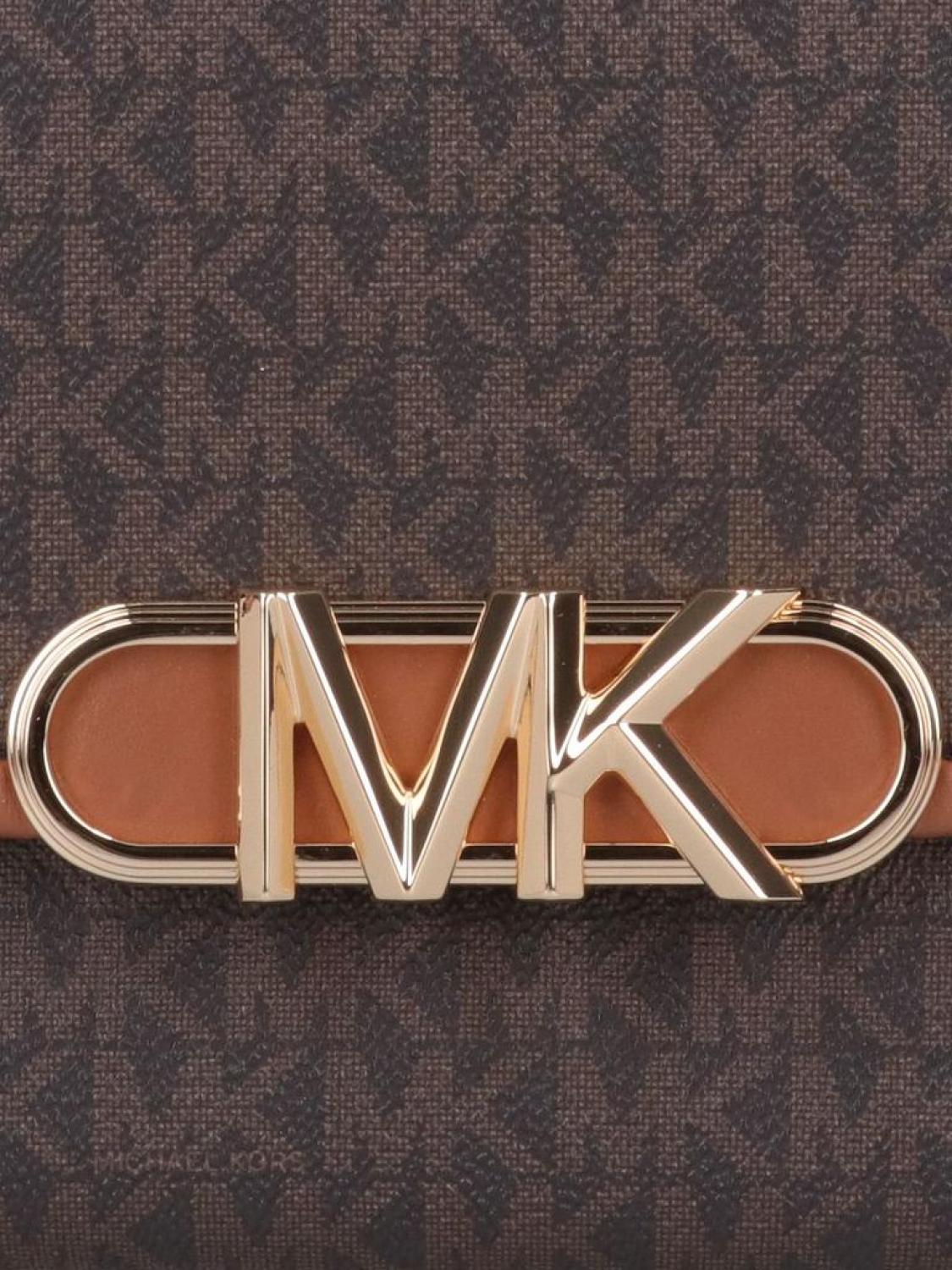 Michael Michael Kors Parker Monogram Logo-Patch Shoulder Bag