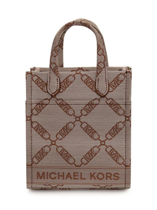 Michael Michael Kors Gigi Logo Jacquard Extra-Small Crossbody Bag