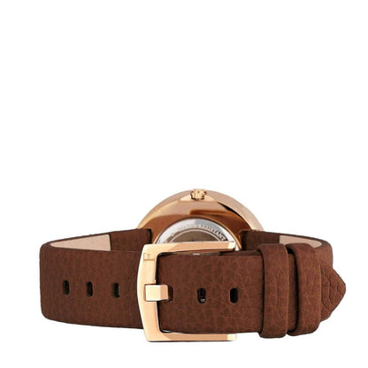 Furla Women's My Piper Brown Dial Calfskin Leather Watch