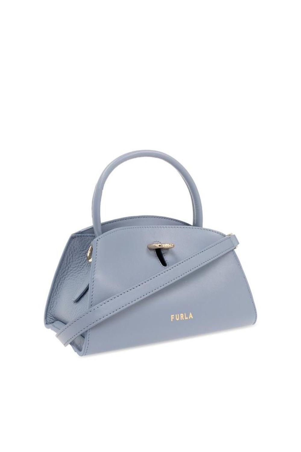 Furla Genesi Logo Printed Mini Shoulder Bag