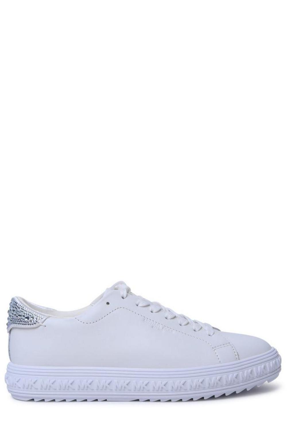 Michael Kors Grove Embellished Low-Top Sneakers