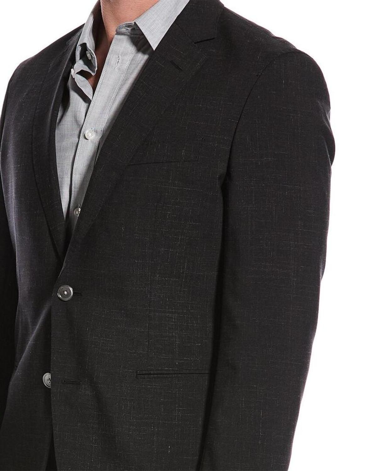 BOSS Hugo Boss 2pc Slim Fit Wool & Linen-Blend Suit