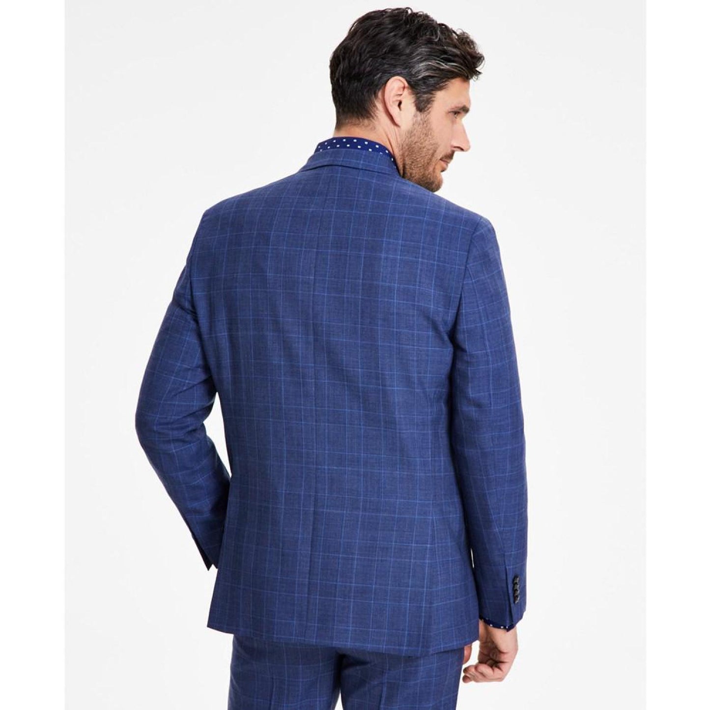 Men's Classic-Fit Stretch Wool-Blend Suit Jacket