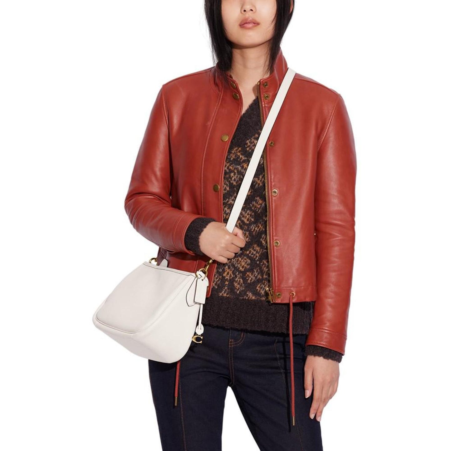 Soft Pebble Leather Cary Convertible Crossbody