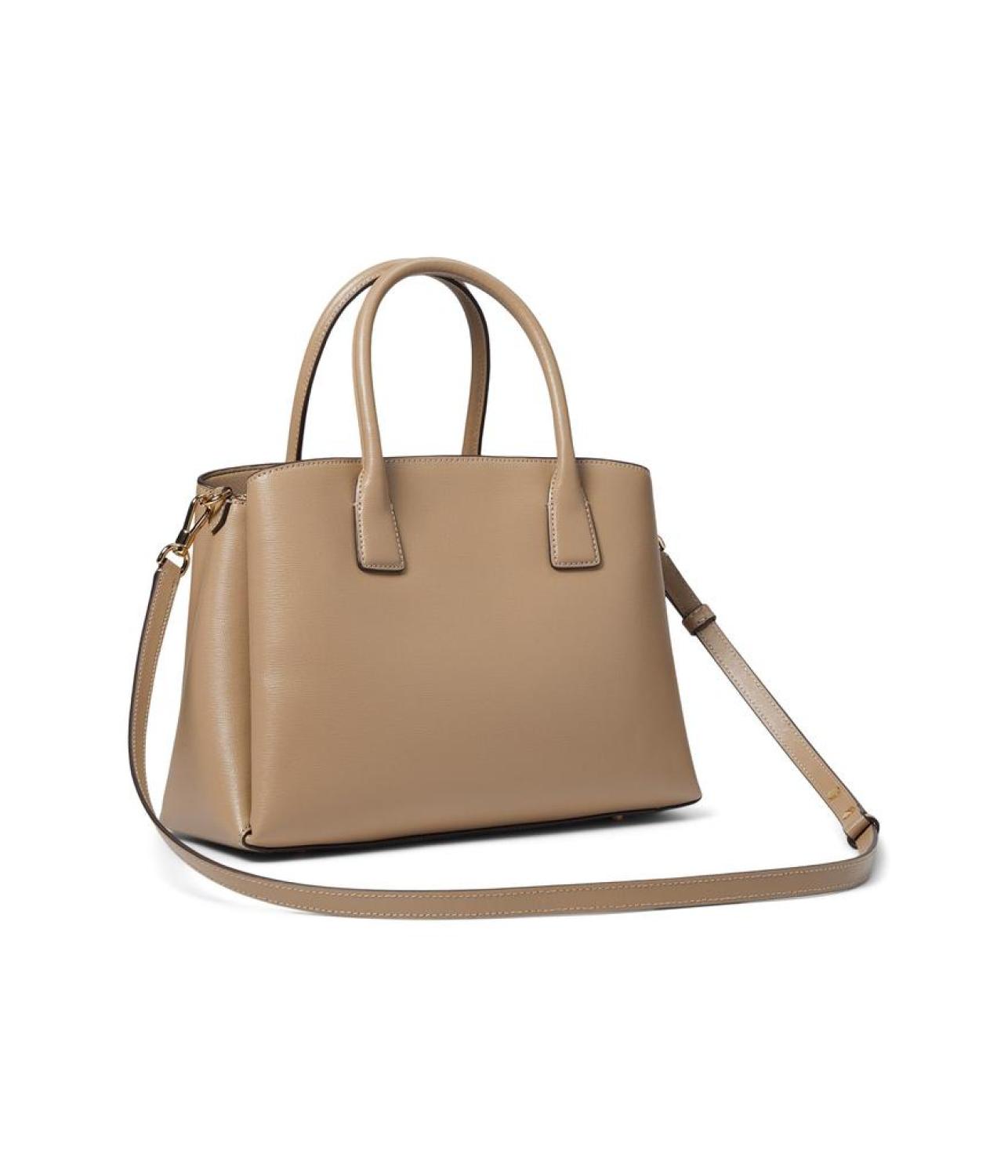 Serena Saffiano Leather Satchel