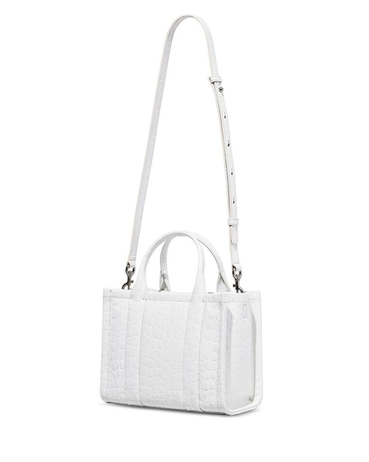 The Croc-Embossed Small Tote