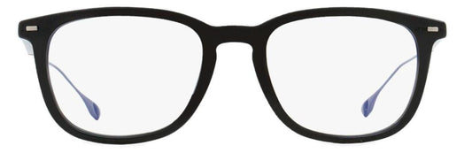 Hugo Boss Men's Blue Block Eyeglasses B1359 807 Black/Gunmetal 52mm