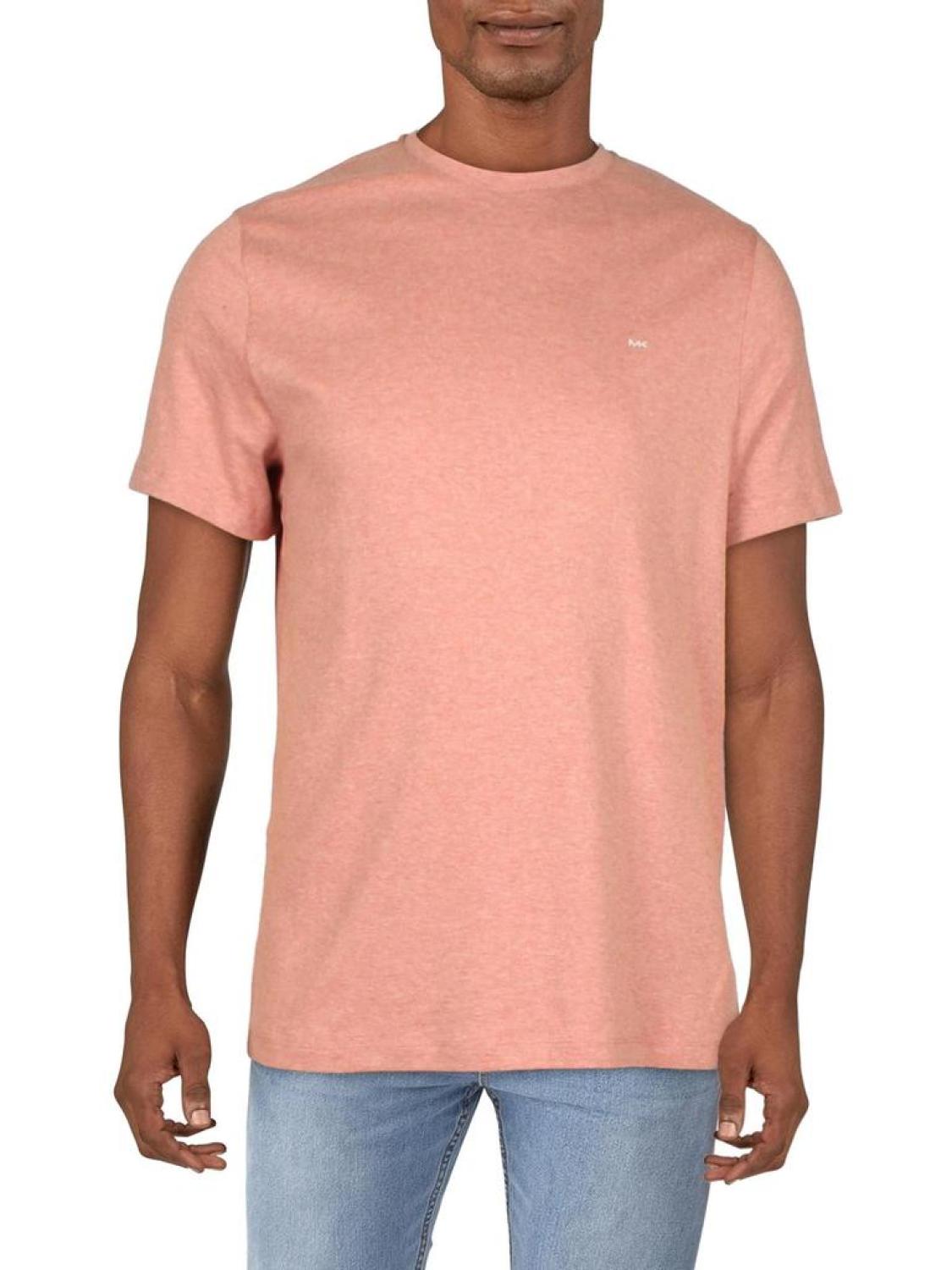 Mens Heathered Crewneck T-Shirt