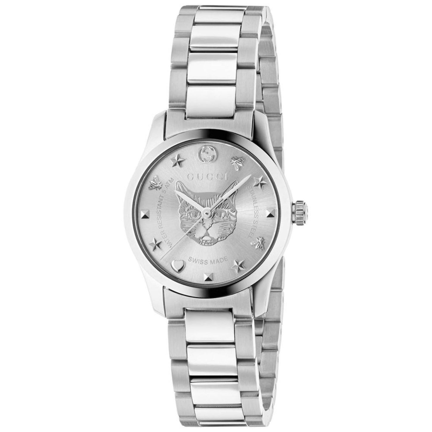 Women's Swiss G-Timeless Stainless Steel Bracelet Watch 27mm